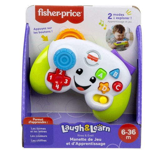 Fisher Price Manette de Jeux et d'Apprentissages 6-36 mois