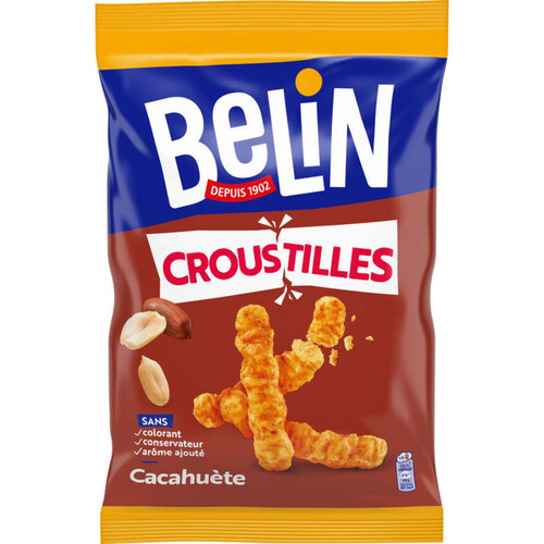 Belin Croustilles Biscuits Apéritifs Cacahuètes 138g