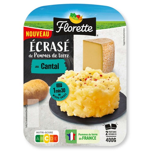 Créaline Écrasé de Pomme de Terre au Comté 2x200g