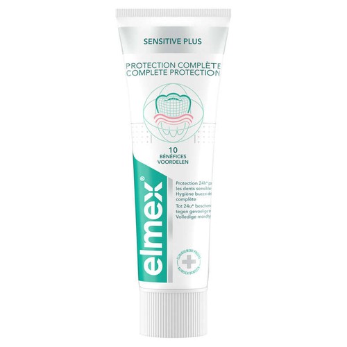 Elmex Sensitive Plus Dentifrice 10 Bénéfices Avances 75ml