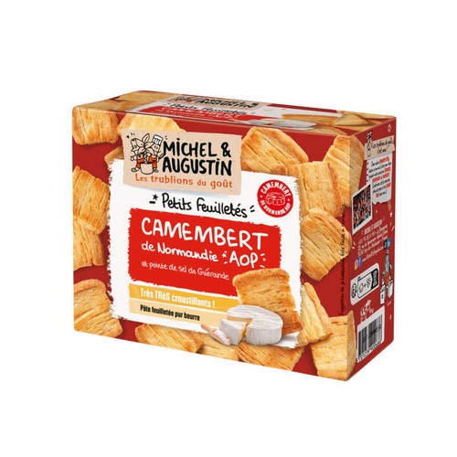 Null Petits Feuilletés Au Camembert De Normandie AOP 80g