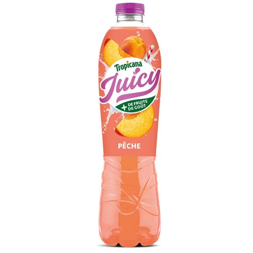 Tropicana Boisson aux fruits Juicy Pêche 1,5L