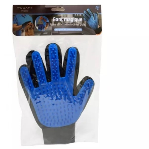 Wouapy Gant ramasse poils pour chien et chat