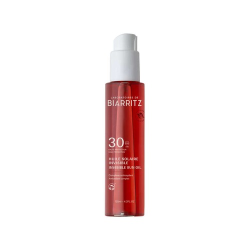 Laboratoires de Biarritz Huile Solaire Satinée Haute Protection SPF30 30ml