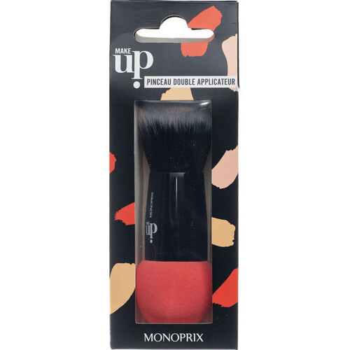 Monop'make up Pinceau double application teint