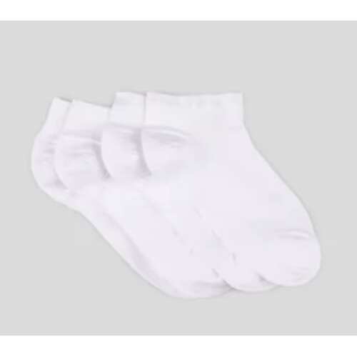 Monoprix Femme Socquettes Blanches taille unique x2