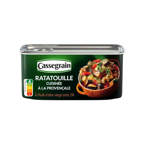 Cassegrain Ratatouille Cuisinée À La Provençale 185G