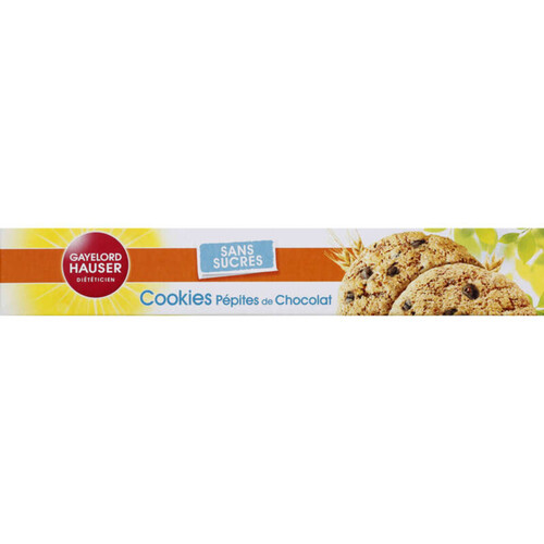 Gayelord Hauser Cookies Pépites De Chocolat, Sans Sucres 125G