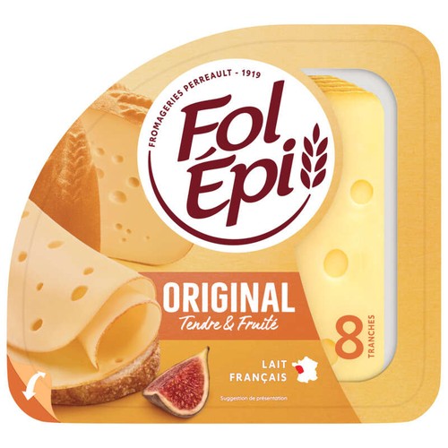 Fol Epi Fromage Recette Originale x8 Tranches 150g