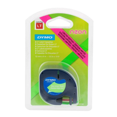 Dymo Ruban LT Plastique  12mm x4m