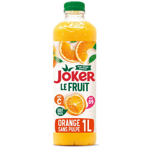 Joker Jus D'Orange Sans Pulpe 1 L