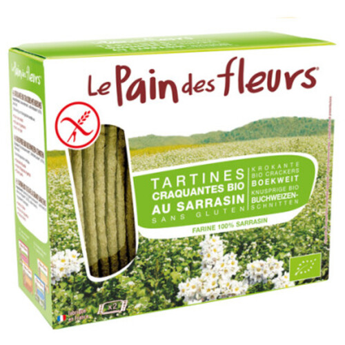 [Par Naturalia] Le Pain Des Fleurs Tartines Craquantes Au Sarrasin Sans Gluten 150G Bio
