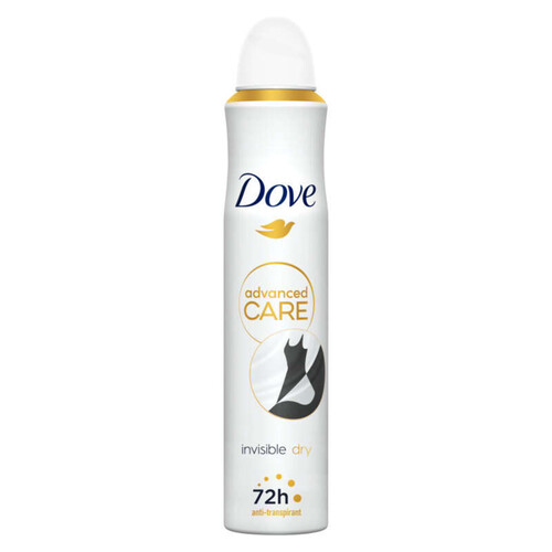 Dove Déodorant Invisible Dry 200ml