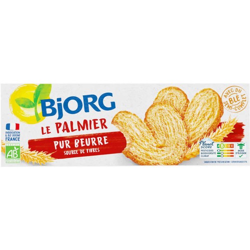 Bjorg Biscuit Palmier Bio 100g