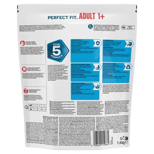Perfect Fit Croquettes saumon frais chat adulte 1+ stérilisé 1.4kg