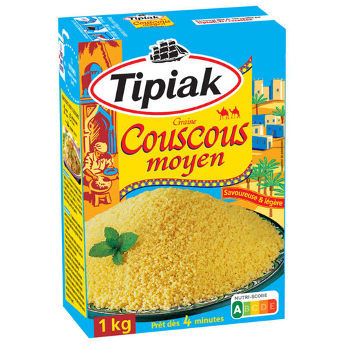 Tipiak Couscous Moyen 1 kg