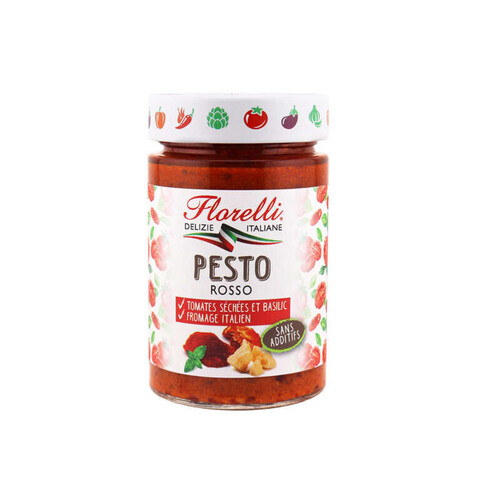 Florelli pesto rouge 190g