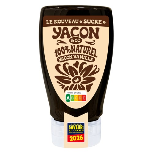 Yacon & co Sirop Vanille 100% Naturel
