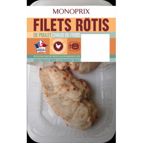 Monoprix Filets Rôties de Poulet x2 250g