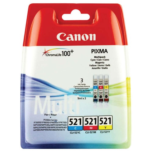Canon Cartouche D'Encres Couleurs N°521