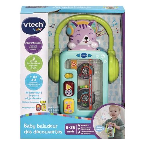 Vtech Baby Baladeur des découvertes de 9 à 36 Mois