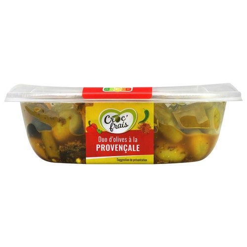 Croc'Frais Olives à la Provençale 250g