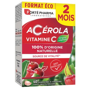 [Para] Forte Pharma Acerola Vitamine C Comprimé à Croquer x60