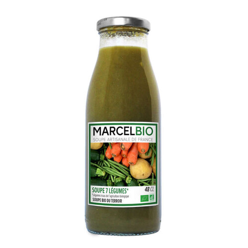 Marcel Bio Soupe Aux 7 Légumes 48cl