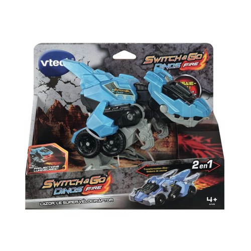 Vtech Switch & Go Dinos Fire Lazor Le Super Vélociraptor