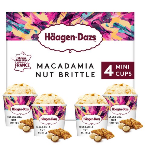 Haagen-Dazs Minipot Macadamia Prem 324g