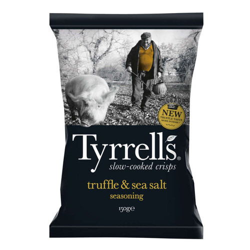 Tyrrell's Chips Truffe Noire & Sel de Mer 150g