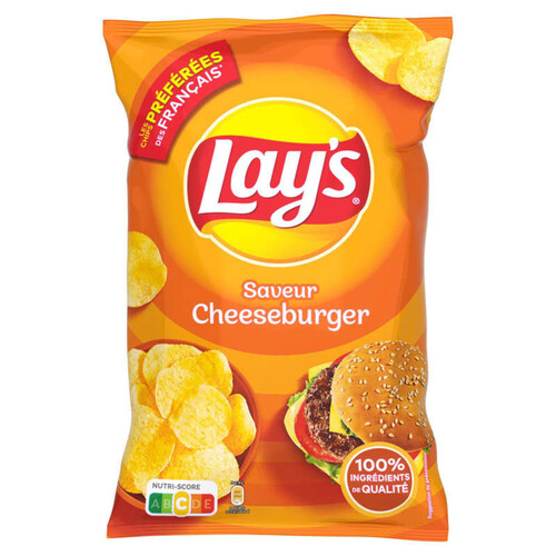 Lay's Chips Saveur Cheeseburger 120g