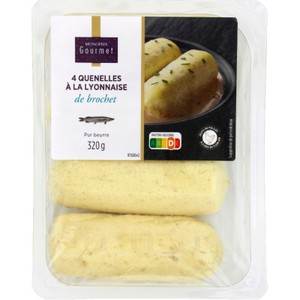 Monoprix Gourmet Quenelles Lyonnaises de brochet pur beurre 320g