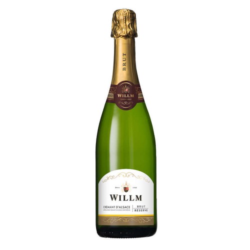 Willm Crémant D'Alsace AOP, Brut 75cl