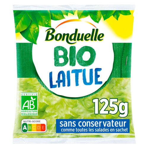 Bonduelle Laitue bio 125g