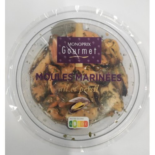 Monoprix Gourmet Moules Ail & Persil 110G