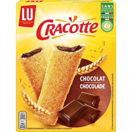 Lu Cracotte Biscottes fourées au Chocolat 200g