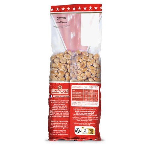 Menguy's Cacahuètes grillées et salées 500g