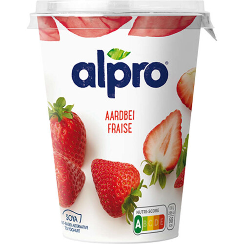 Alpro coco fraise 500g
