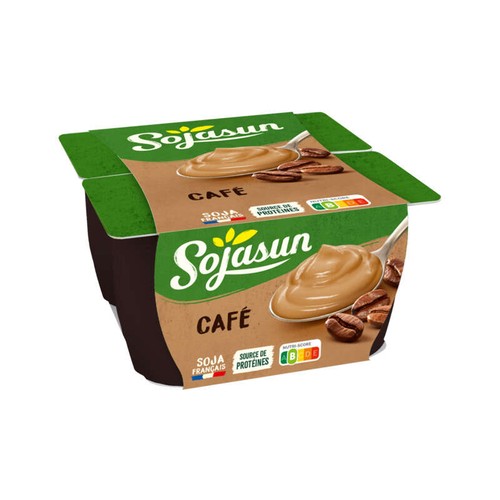 Sojasun Dessert végétal café 4x100g