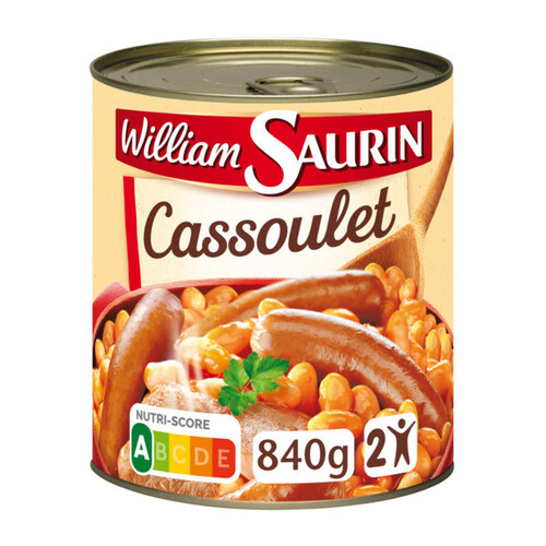 William Saurin Le cassoulet mitonné 840g