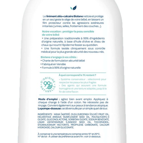 Biolane Liniment oléo-calcaire 300ml