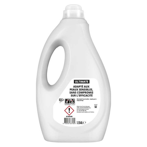 Skip Lessive Liquide Peaux Sensibles *37 Lavages 1,55L