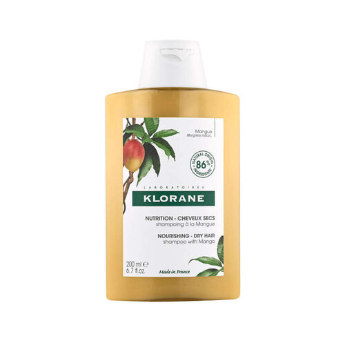 [Para] Klorane Shampoing Nutrition à la Mangue pour Cheveux Secs 200ml