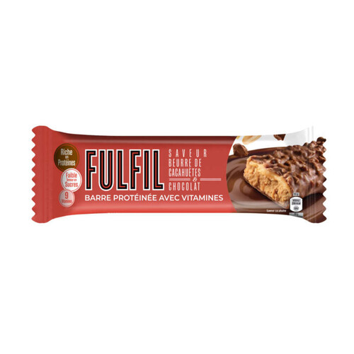 Fufil Barre protéinée avec vitamines Chocolat & Peanut Butter x1 - 55g