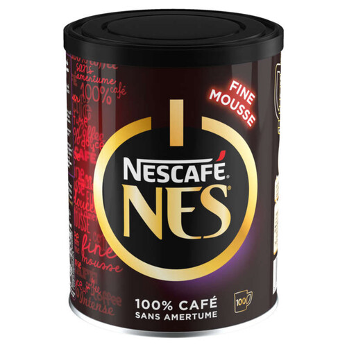 Nescafé Nes Café soluble fine mousse sans amertume 200g