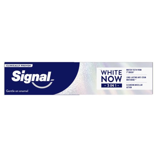 Signal White Now Dentifrice 3en1 Incontournable Action blancheur 75ml