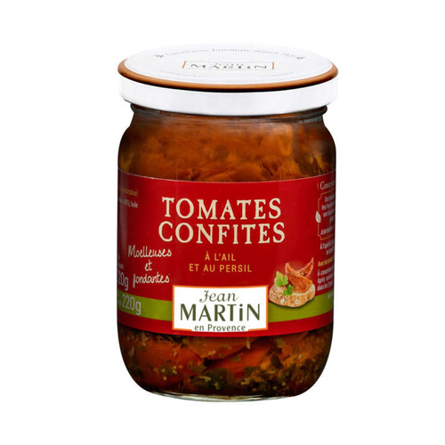 Jean Martin Tomates Confites À L'Ail Et Au Persil 120G