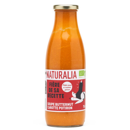 Naturalia Soupe Butternut carotte potimarron 75cl