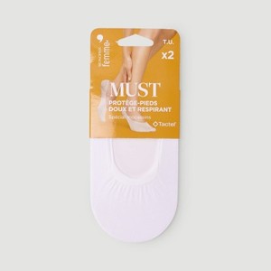 Lot de 2 Protège-Pieds Spécial Mocassins - TU